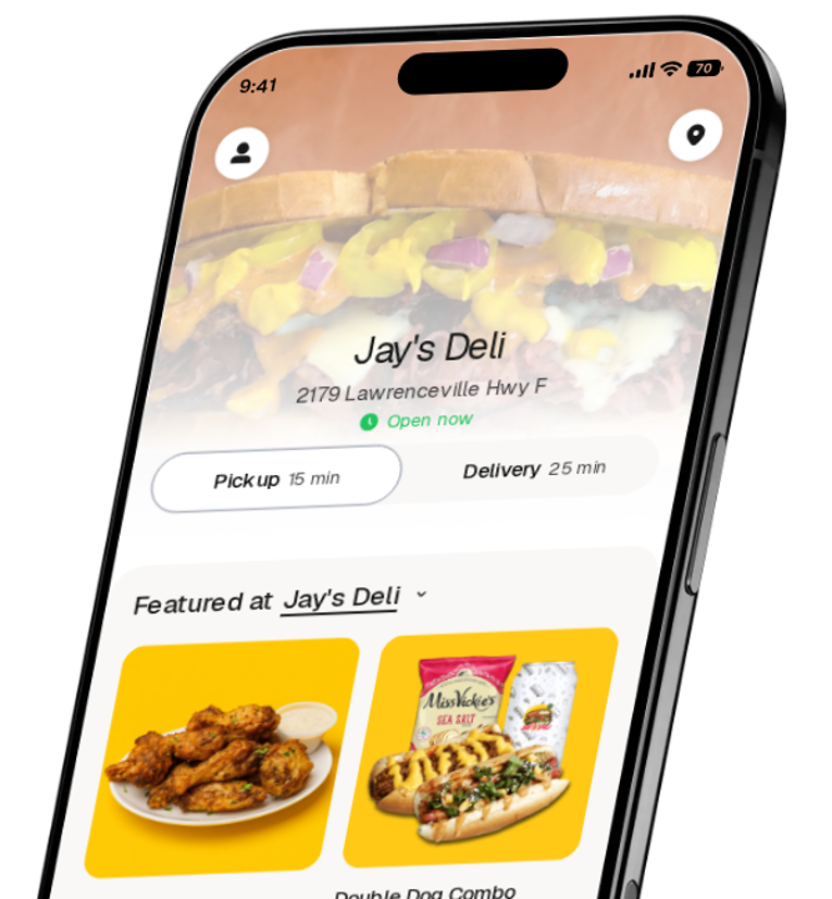 Jay's Deli app preview