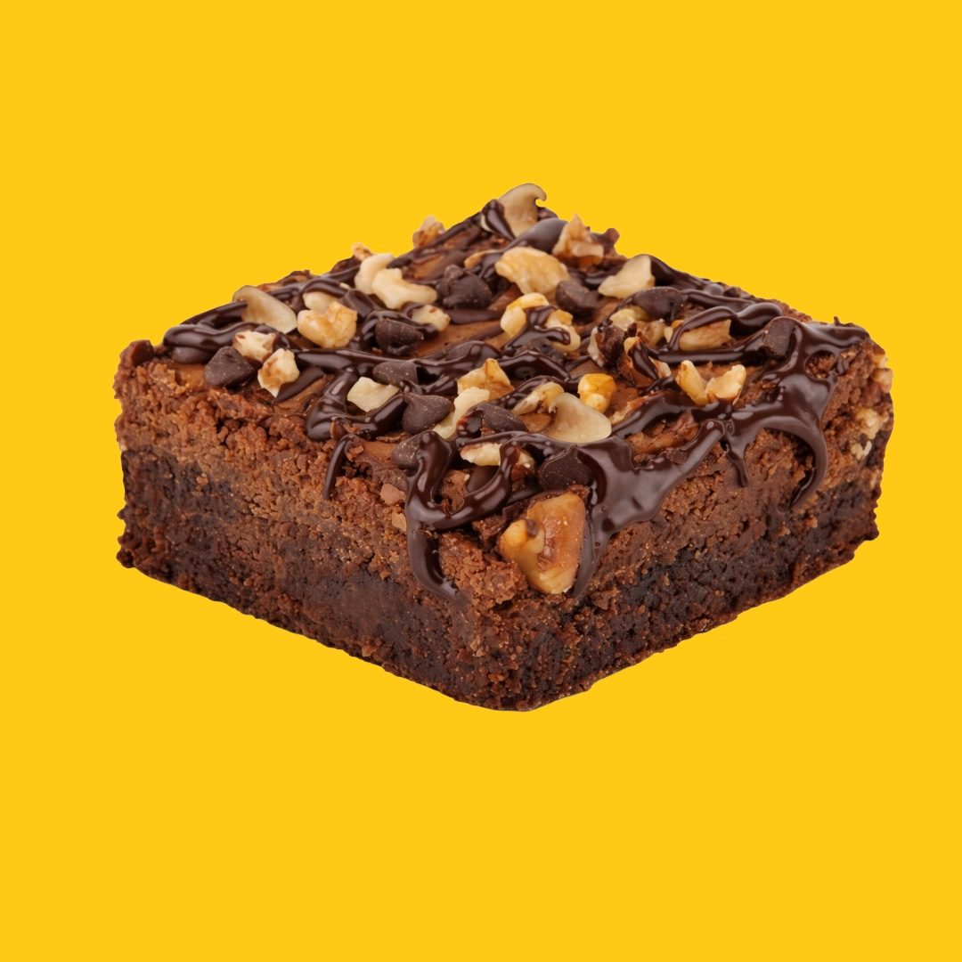Single Rocky Road Brownie.