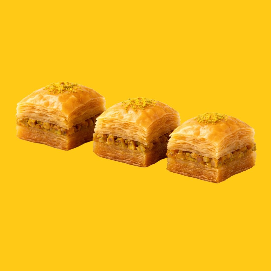 3-Pack Walnut Baklava.