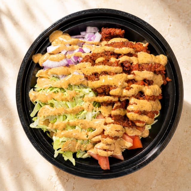 Tava Chicken Rice Bowl.